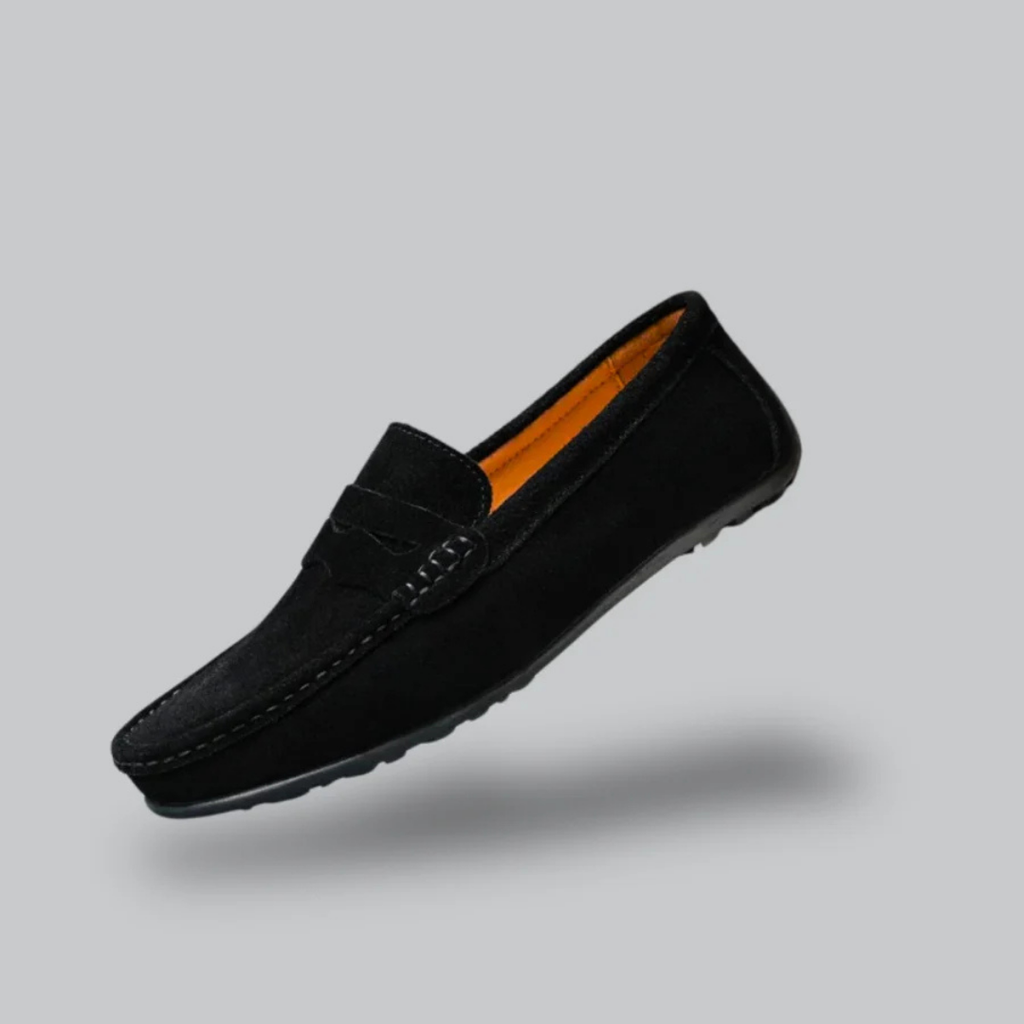 Mateo Men's Casual Shoes - Comfortable Lightweight Everyday Wear-Men's Loafers-Black-5-Camoufit