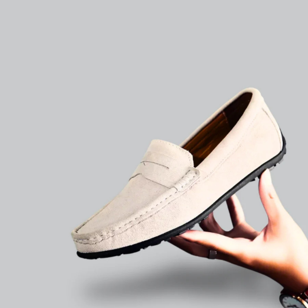 Mateo Men's Casual Shoes - Comfortable Lightweight Everyday Wear-Men's Loafers-White-5-Camoufit