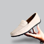 Mateo Men's Casual Shoes - Comfortable Lightweight Everyday Wear-Men's Loafers-White-5-Camoufit