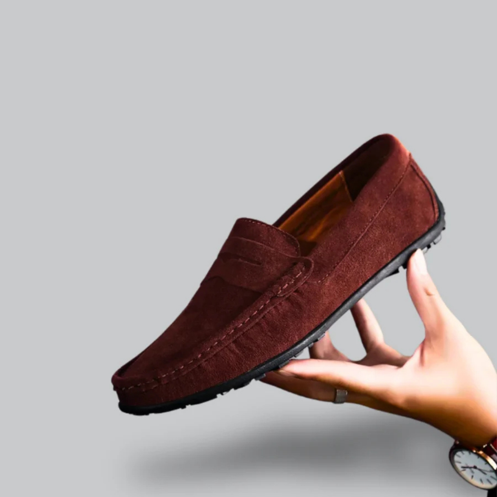 Mateo Men's Casual Shoes - Comfortable Lightweight Everyday Wear-Men's Loafers-Dark brown-5-Camoufit