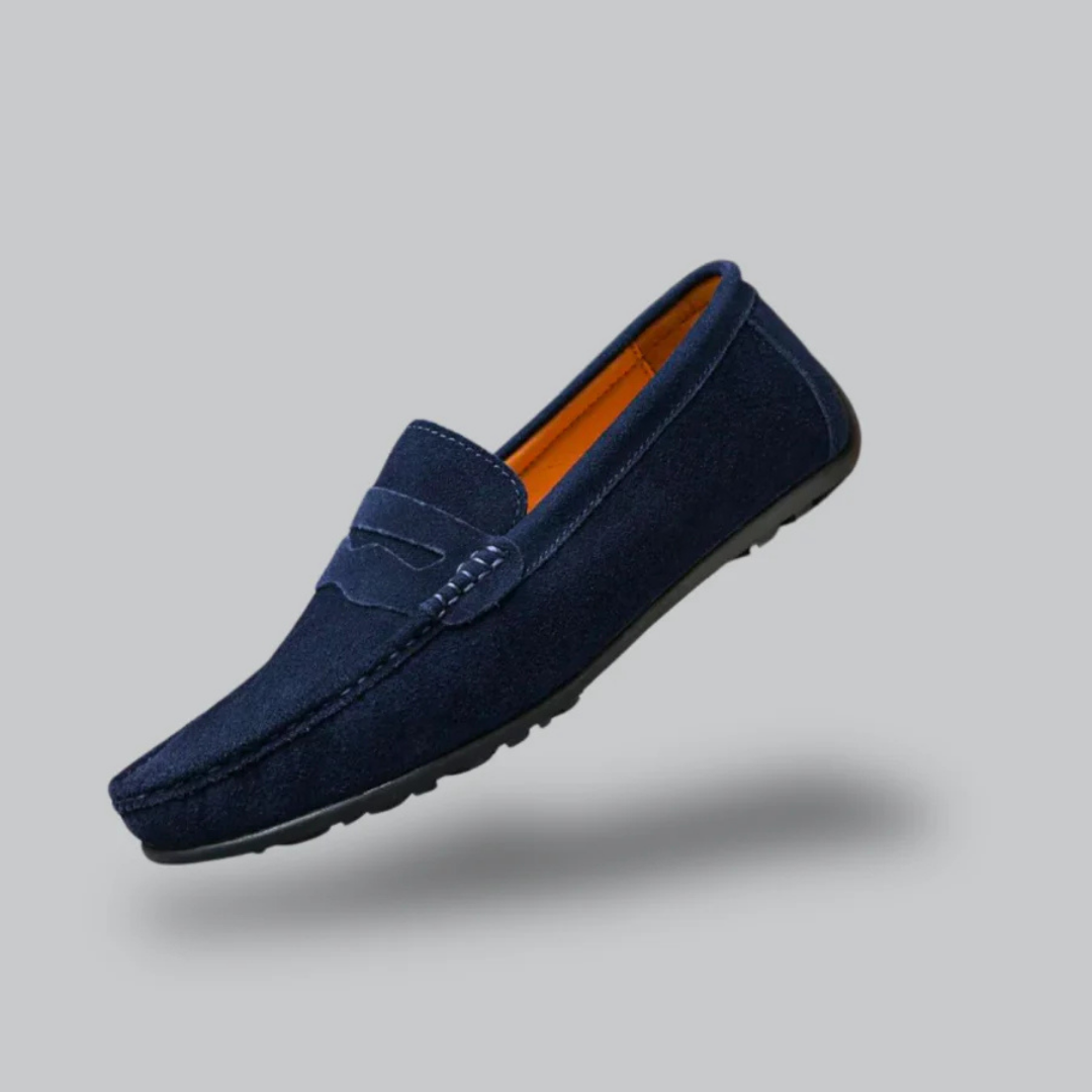 Mateo Men's Casual Shoes - Comfortable Lightweight Everyday Wear-Men's Loafers-Navy blue-5-Camoufit