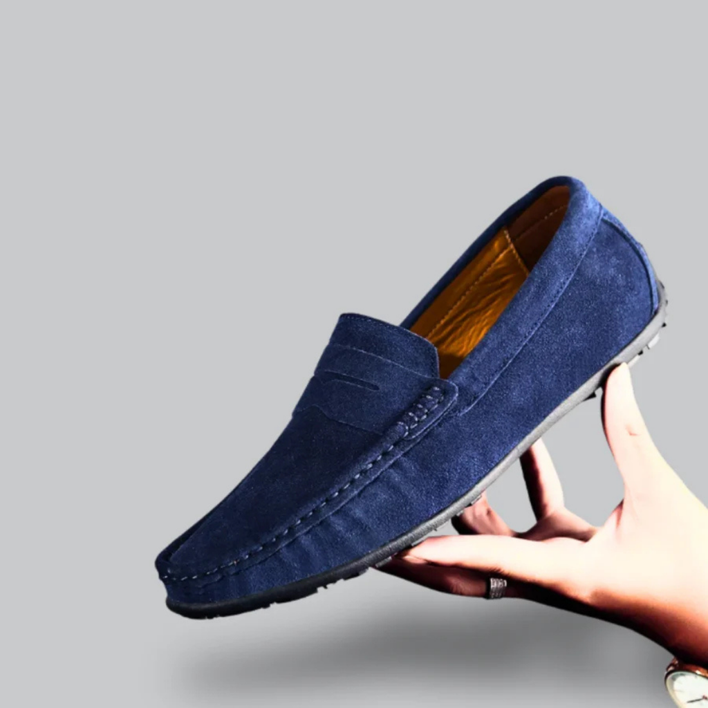 Mateo Men's Casual Shoes - Comfortable Lightweight Everyday Wear-Men's Loafers-Dark blue-5-Camoufit