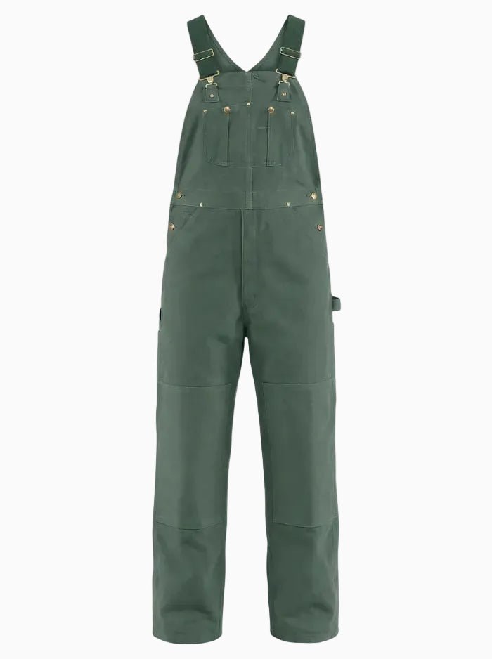 Men's Duck Bib Overalls Canvas Workwear Dungarees-Jumpsuits & Overalls-CAMOUFIT-Camel-S-Camoufit