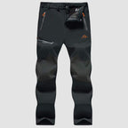 Arden Men's Fleece-Lined Ski Pants-Men's Fleece Lined Pants-CAMOUFIT-Black-30-Camoufit