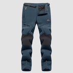 Arden Men's Fleece-Lined Ski Pants-Men's Fleece Lined Pants-CAMOUFIT-Dark Blue-30-Camoufit