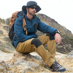 Arden Men's Fleece-Lined Ski Pants-Men's Fleece Lined Pants-CAMOUFIT-Brown-30-Camoufit
