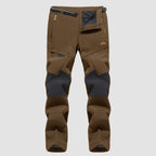 Arden Men's Fleece-Lined Ski Pants-Men's Fleece Lined Pants-CAMOUFIT-Coffee-30-Camoufit
