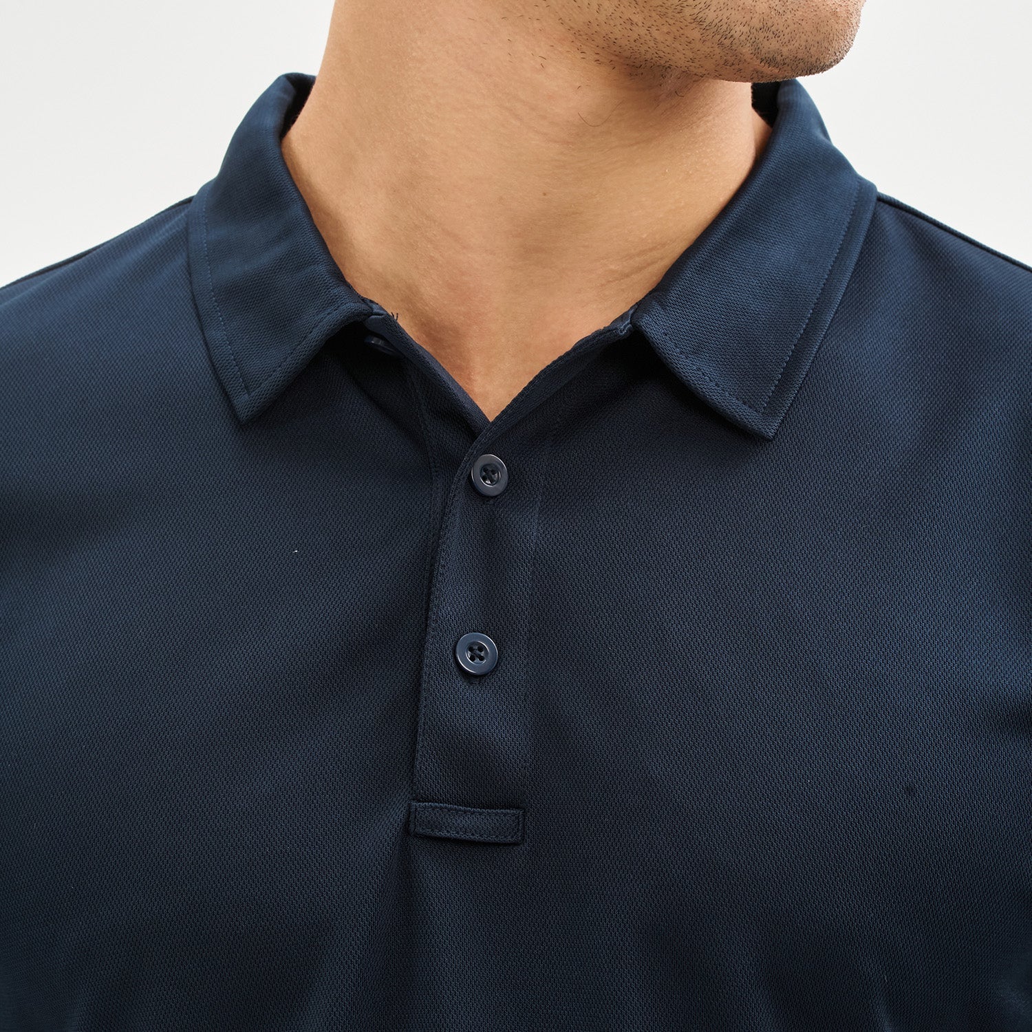 Men’s Quick-Dry Performance Golf Polo Shirt-Polo Shirt-CAMOUFIT-Navy-S-Camoufit
