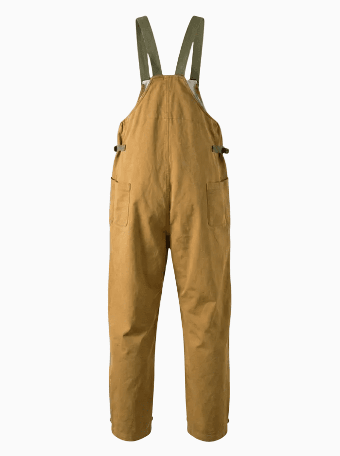 Men's Loose Stretch Overalls with Unique Pocket-Jumpsuits & Overalls-CAMOUFIT-Brown-S(Jeans 31)-Camoufit