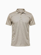 Men’s Quick-Dry Performance Golf Polo Shirt-Polo Shirt-CAMOUFIT-Khaki-S-Camoufit
