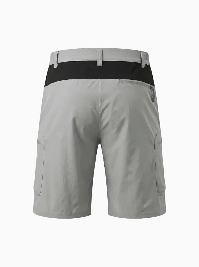 Men’s Ripstop Quick-Dry Cargo Shorts-Cargo Shorts-CAMOUFIT-Light Grey-M-Camoufit