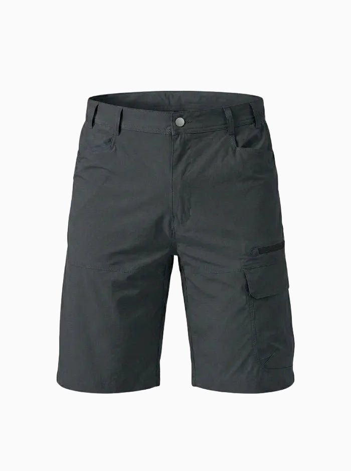 Men’s SunShield Stretch Utility Cargo Shorts-Cargo Shorts-CAMOUFIT-Dark Grey-M-Camoufit