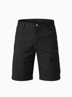 Men’s SunShield Stretch Utility Cargo Shorts-Cargo Shorts-CAMOUFIT-Black-M-Camoufit
