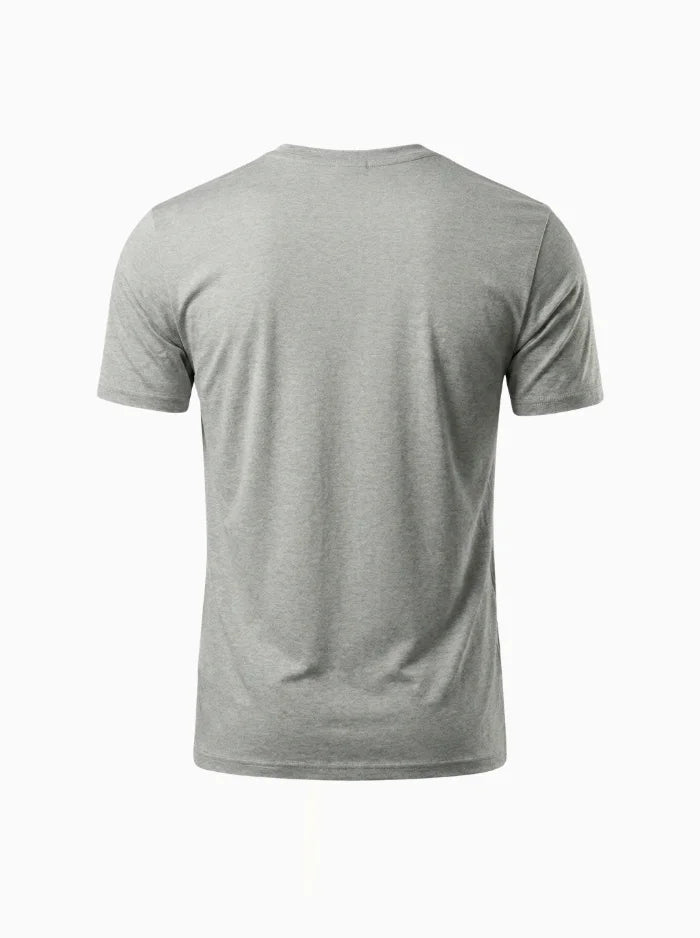 Men’s UPF 50+ Quick-Dry Performance T-Shirt-Men's T-shirt-CAMOUFIT-Light Grey-XS-Camoufit