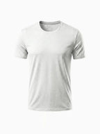 Men’s UPF 50+ Quick-Dry Performance T-Shirt-Men's T-shirt-CAMOUFIT-White-XS-Camoufit