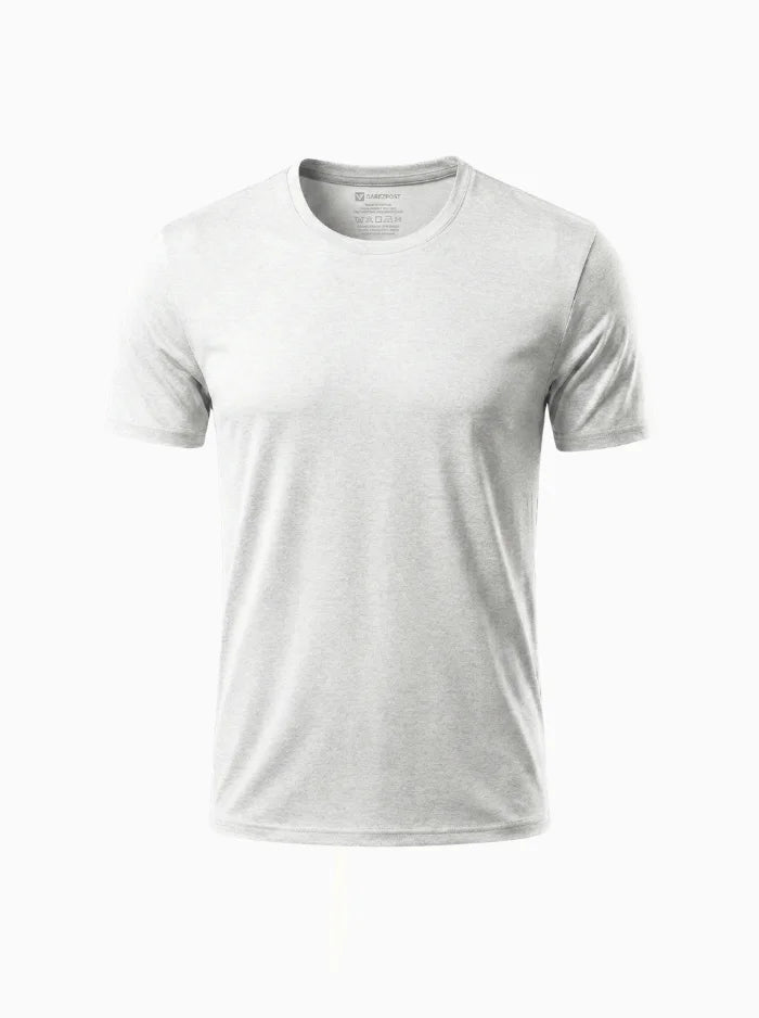 Men’s UPF 50+ Quick-Dry Performance T-Shirt-Men's T-shirt-CAMOUFIT-White-XS-Camoufit