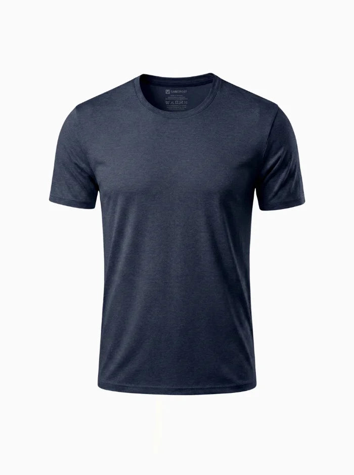 Men’s UPF 50+ Quick-Dry Performance T-Shirt-Men's T-shirt-CAMOUFIT-Navy-XS-Camoufit