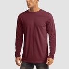 Dylan Men's Sun Protection Shirt-Men's Sport Shirt-CAMOUFIT-Wine Red-S-Camoufit