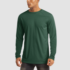 Dylan Men's Sun Protection Shirt-Men's Sport Shirt-CAMOUFIT-Dark Green-S-Camoufit