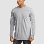 Dylan Men's Sun Protection Shirt-Men's Sport Shirt-CAMOUFIT-Gray-S-Camoufit