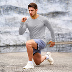 Dylan Men's Sun Protection Shirt-Men's Sport Shirt-CAMOUFIT-Blue-S-Camoufit