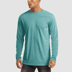 Dylan Men's Sun Protection Shirt-Men's Sport Shirt-CAMOUFIT-Gray Green-S-Camoufit
