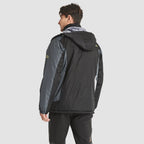 Arden Men's Fleece-Lined Water-Resistant Ski Jacket-Men's Ski Winter Jacket-CAMOUFIT-Black-XS-Camoufit