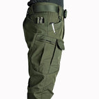 Ronan Men's Winter Tactical Cargo Pants – Water-Resistant Utility Fit-Tactical Cargo Pants-Khaki-M-Camoufit