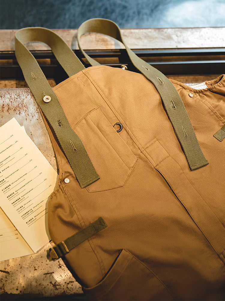 Men's Loose Stretch Overalls with Unique Pocket-Jumpsuits & Overalls-Camoufit