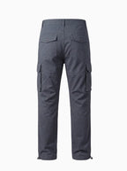 Mens Cotton Cargo Work Pants Multi Pocket Tactical Outdoor Trousers-Cargo Pants-CAMOUFIT-Blue-S-Camoufit