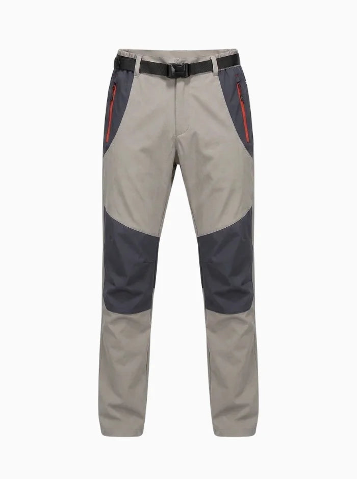 Mens Tactical Waterproof Quick Dry Cargo Pants Outdoor Hiking Trousers-Tactical Cargo Pants-CAMOUFIT-Ligt Gray-M-Camoufit