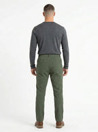 Mens Waterproof Hiking Pants Fleece Lined Outdoor Trousers-Tactical Pants-CAMOUFIT-Green-S-Camoufit