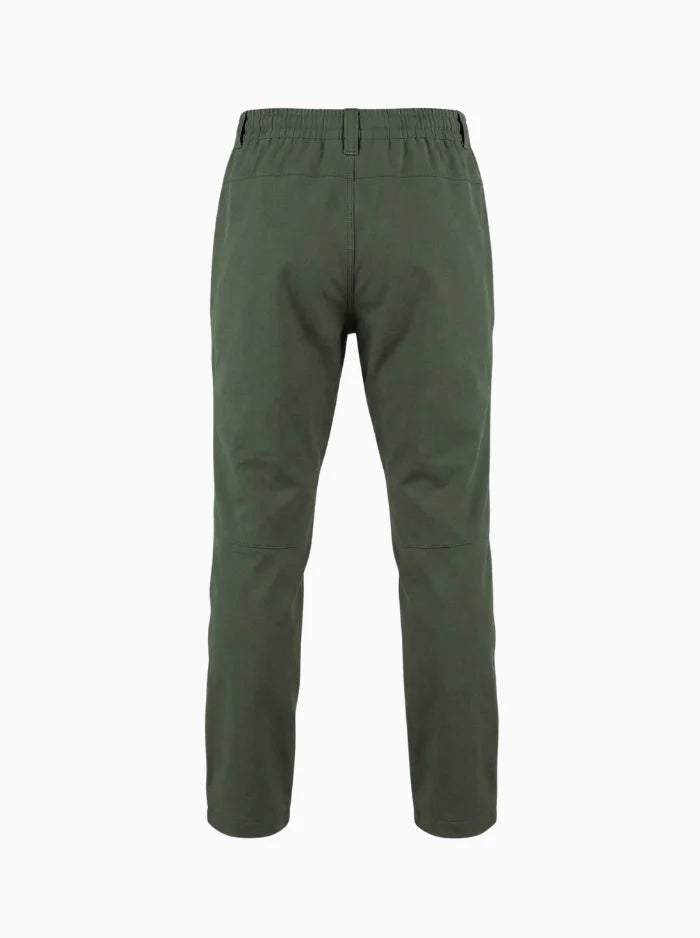 Mens Waterproof Hiking Pants Fleece Lined Outdoor Trousers-Tactical Pants-CAMOUFIT-Green-S-Camoufit