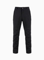 Mens Waterproof Hiking Pants Fleece Lined Outdoor Trousers-Tactical Pants-CAMOUFIT-Black-S-Camoufit