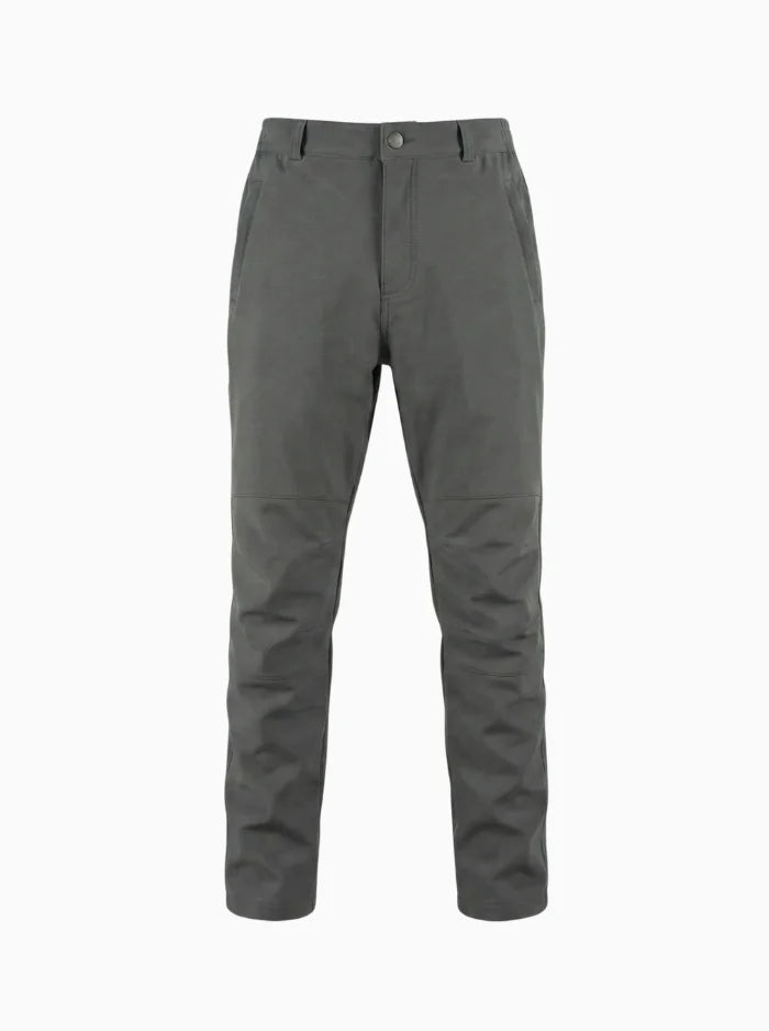 Mens Waterproof Hiking Pants Fleece Lined Outdoor Trousers-Tactical Pants-CAMOUFIT-Grey-S-Camoufit
