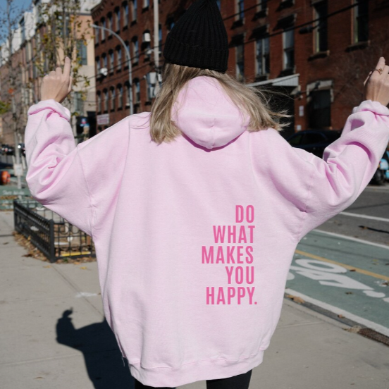 Zayelle | Oversized Hoodie for Women - Printed Cosy Relaxed Fit-Women's Hoodie-Blue-XS-Camoufit