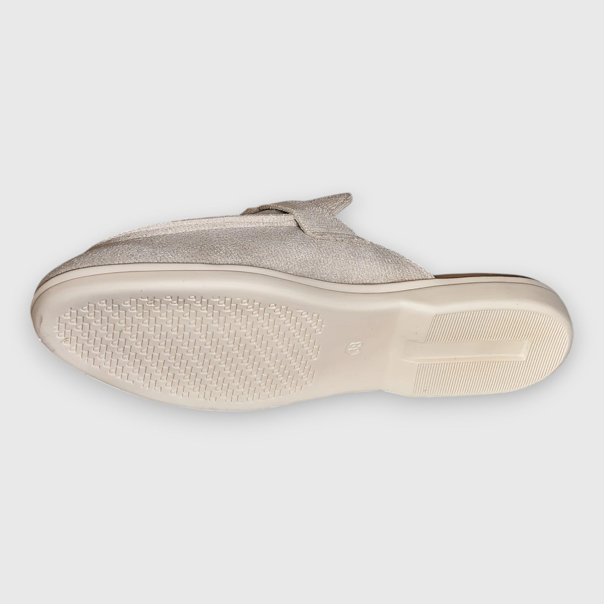 Celoura | Women's Half Loafers – Flat Slip On Comfort Fit-Women's Loafers-Cream-5-