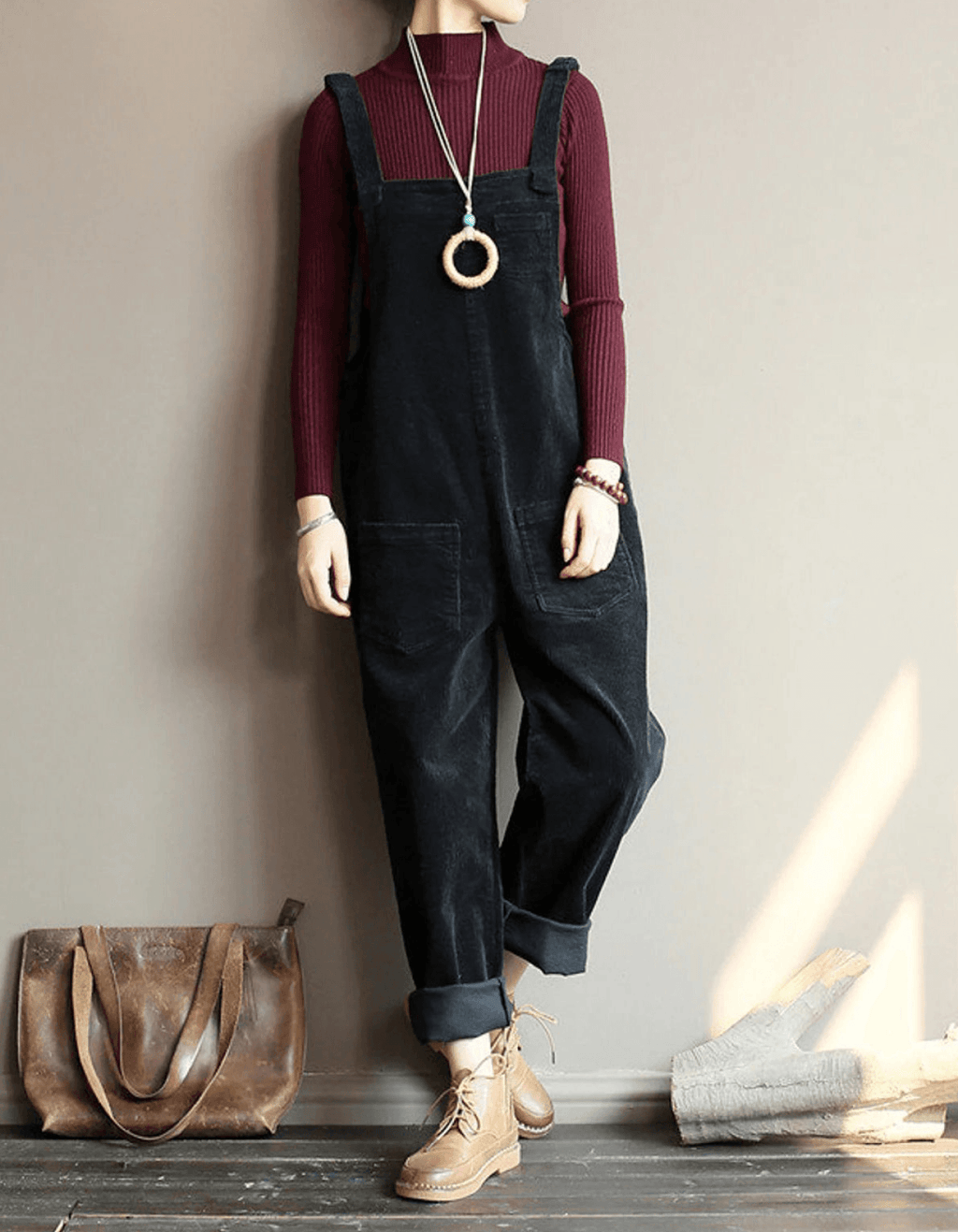 Elyra | Elegant Jumpsuit for Women – Adjustable Waist Tailored Fit-Overalls-Black-S-Camoufit