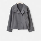 Valisse | Women's High Neck Short Coat – Relaxed Elegant Winter Fit-Women's Jacket-Camel-XS-