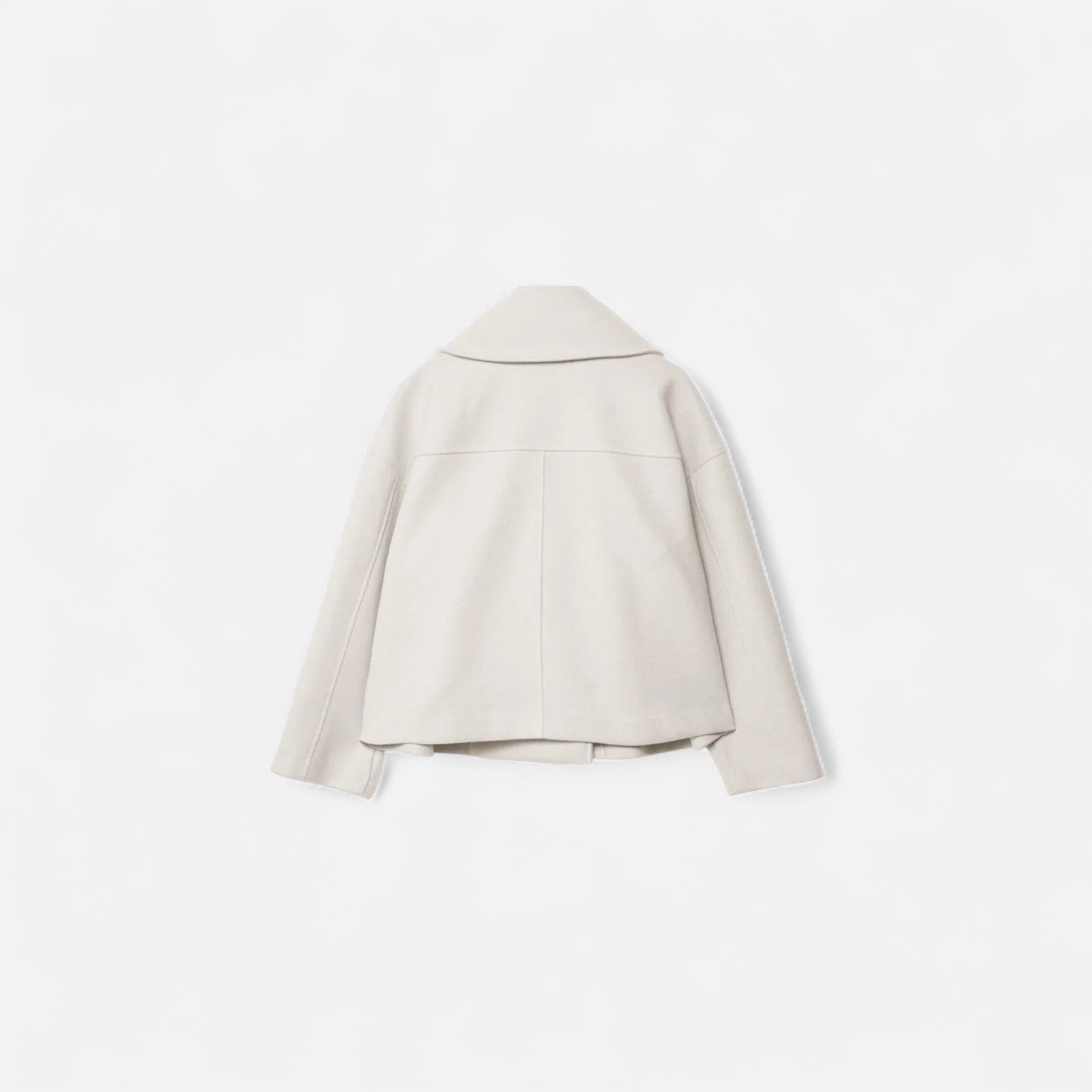 Valenne | Minimalist Fitted Jacket Women Structured Wool Blend-Women's Jacket-Beige-XS-Camoufit