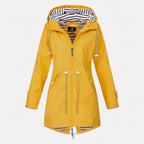 Old World - Women's Waterproof Jacket Timeless Elegance-Women's Rain Jacket-Yellow-S-Camoufit