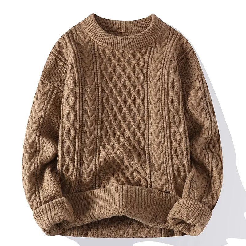 Luna | Women's Sweater | Knit Cable-Pattern Look: Stylish & Versatile