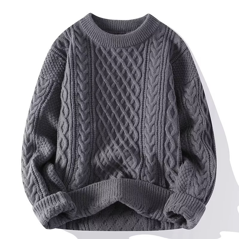 Luna | Women's Sweater | Knit Cable-Pattern Look: Stylish & Versatile