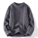Luna | Women's Sweater | Knit Cable-Pattern Look: Stylish & Versatile