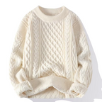 Pullover Damen | Damen Strickpullover | Zopfmuster-Optik: stilvoll & kombinierbar