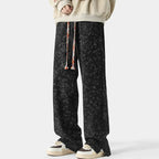 Men's Relaxed Fit Sweatpants – Streetwear Drawstring Comfort Fit-men's sweatpants-Black-XS-