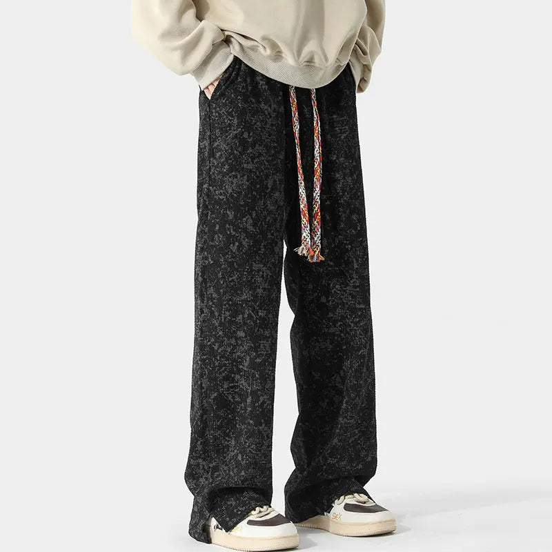 Men's Relaxed Fit Sweatpants – Streetwear Drawstring Comfort Fit-men's sweatpants-Blue-XS-