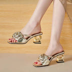 Rosette Heels 3
