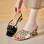 Rosette Heels 5