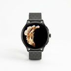Round Digital Fitness Smartwatch - VeloSync